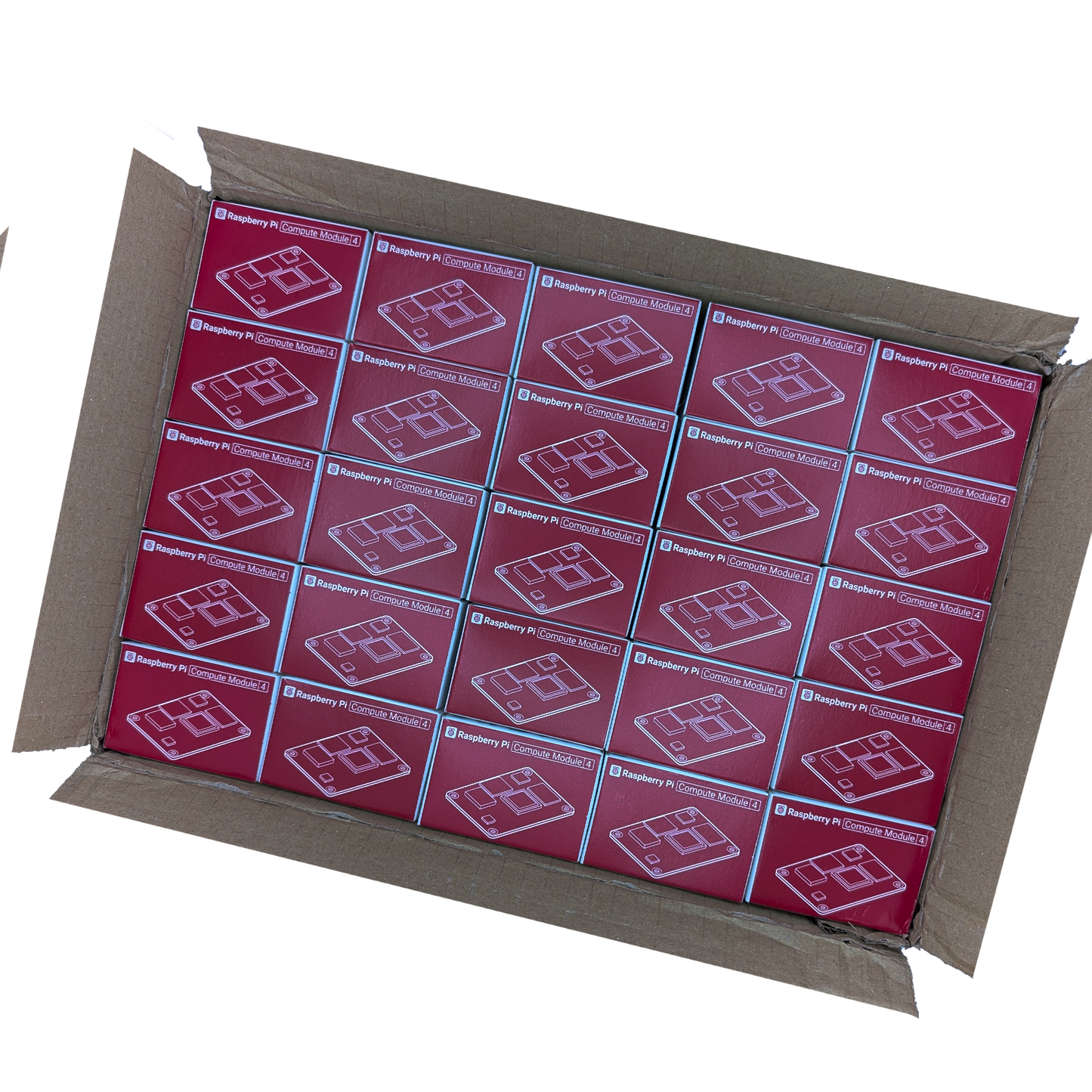 Bulk originalverpackung des Raspberry Pi Compute Module 4 CM4101008 1000 Stück Posten