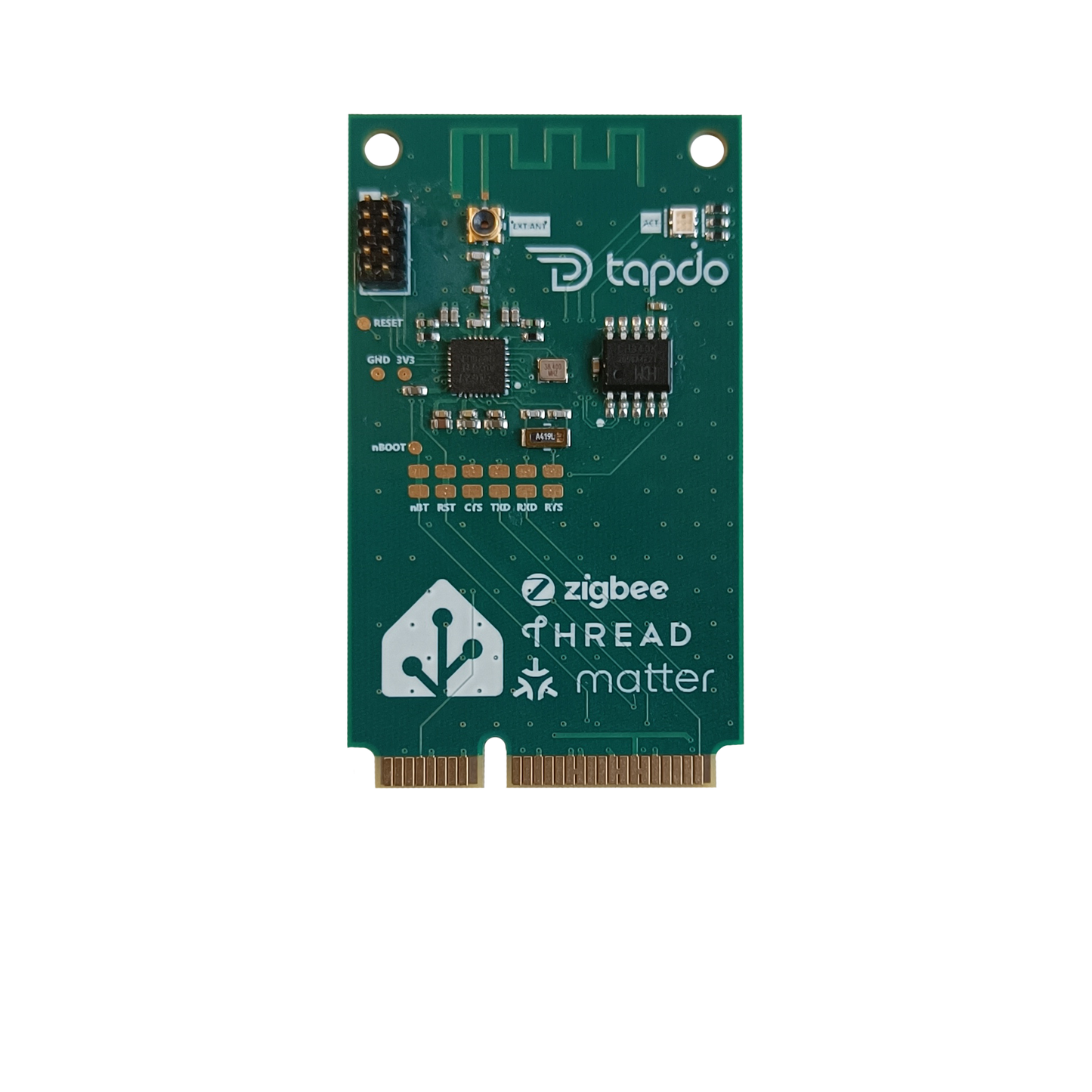 QuantumLink mPCIe Zigbee Adapter – Mini PCIe Modul für Zigbee, Thread und Matter
