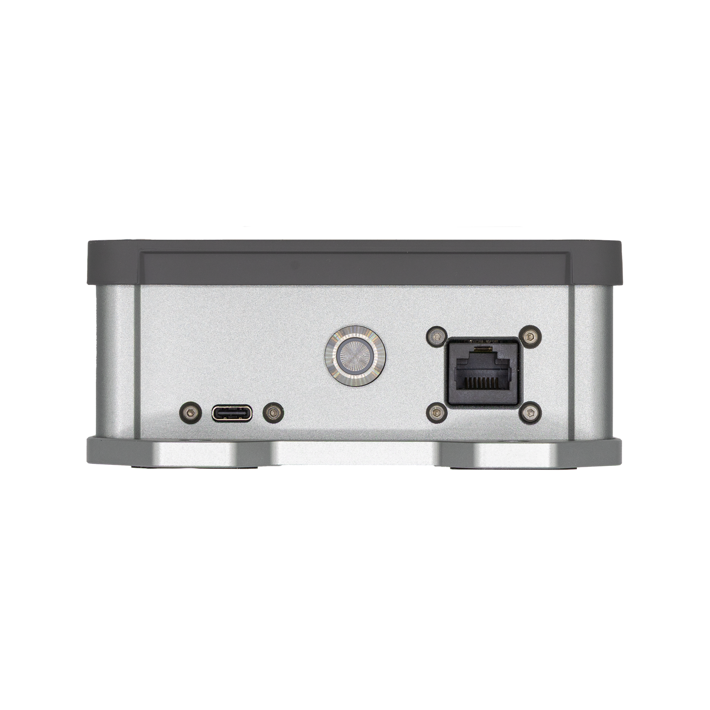 QuantumLink Indoor Gateway – Frontansicht, vielseitiges Edge-Device für dezentrale Netzwerke, Zigbee & IoT.