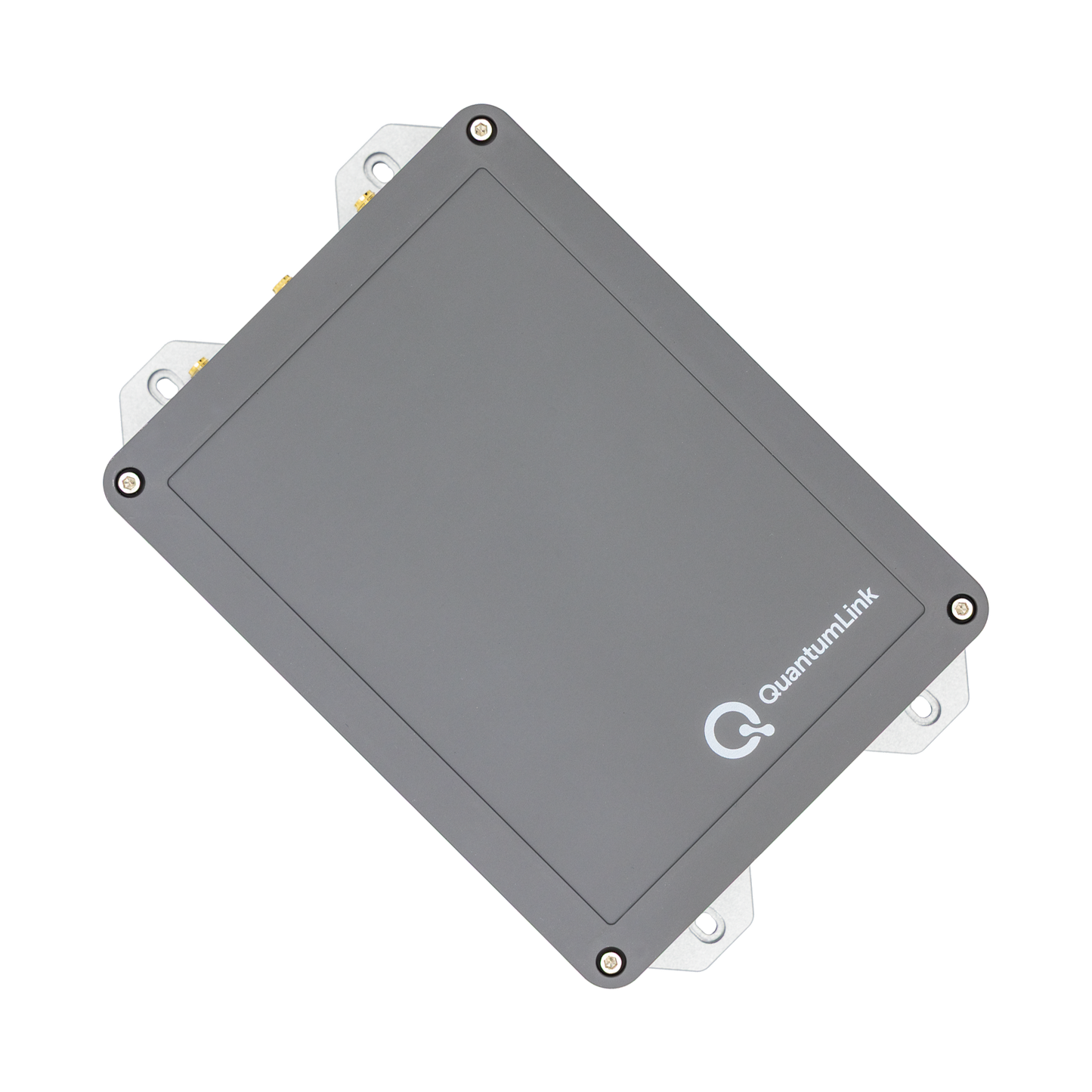 QuantumLink Indoor Gateway – Oberseite, leistungsstarkes Edge-Computing-Gateway für Smart Home, Zigbee & DePIN-Projekte.
